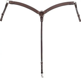 Produktbild von Westwood Y-förmiges Pferdehalfter aus Leder in Braun
