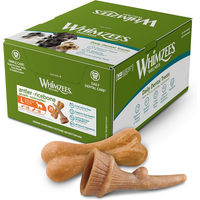 Produktbild von Whimzees by Wellness Zahnpflege-Snack Geweih und Reisknochen Größe L Getreidefrei Vegetarisch 2er Pack
