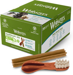 Whimzees by Wellness Zahnpflege-Snack Mixbox XL für Hunde Junior vegetarisch und hypoallergen 14 Stück – Bild 1 von 1