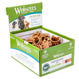 Whimzees Igel Zahnpflege-Snack für Hunde Größe L Glutenfrei 1.8 kg Display – Bild 1 von 7