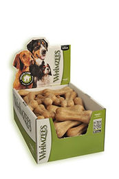 Whimzees Reisknochen vegetarischer Hundesnack für erwachsene Hunde mittlerer Rassen vegan glutenfrei ohne tierisches Protein 3 kg - 3 kg – Bild 1 von 4