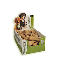 Produktbild von Whimzees Reisknochen vegetarischer Hundesnack für erwachsene Hunde mittlerer Rassen vegan glutenfrei ohne tierisches Protein 3 kg - 3 kg