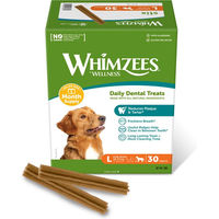 Produktbild von WHIMZEES Stix Kaustangen für große Hunde Adult Getreidefrei und Hypoallergen 1800 g - 30 x 60 g