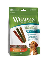 WHIMZEES Stix Zahnpflege-Snack für große Hunde Adult ohne tierisches Protein 360 g - 7 x 420 g – Bild 1 von 13