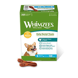 WHIMZEES Zahnbürste S Zahnpflege-Snack für kleine Hunde Adult Hypoallergen 450g - 30 x 15 g – Bild 1 von 13