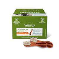 Produktbild von WHIMZEES Zahnbürsten Snacks für Hunde Mix 30 Stück Box 14,5 cm