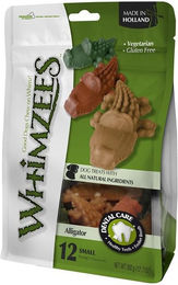Whimzees Zahnpflege-Snack Alligator für Hunde mittlere Rassen Adult 360g glutenfrei - 12 x 30 g – Bild 1 von 10