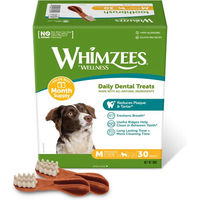 Produktbild von WHIMZEES Zahnpflege-Snack Junior Hypoallergen für Hunde - 30 x 900 g