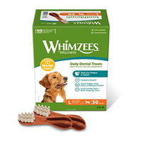 Produktbild von WHIMZEES Zahnpflege-Snack Kaustangen für große Hunde Adult Hypoallergen - 30 x 60 g