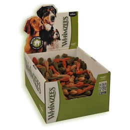 Whimzees Zahnpflege-Snack Zahnbürste S für Hunde Adult Glutenfrei und ohne tierisches Protein 2,25 kg - 150 x 15 g – Bild 1 von 12