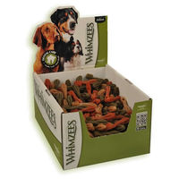 Produktbild von Whimzees Zahnpflege-Snack Zahnbürste S für Hunde Adult Glutenfrei und ohne tierisches Protein 2,25 kg - 150 x 15 g