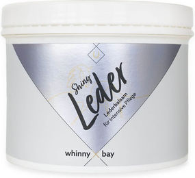 whinny X bay Lederbalsam Shiny Leder Glattlederpflege für intensiven Glanz und Schutz 500ml – Bild 1 von 4