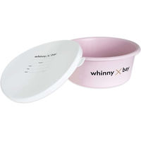 Produktbild von whinny X bay Müslischale und Leckerlischale für Pferde mit Deckel Rosa 5 Liter