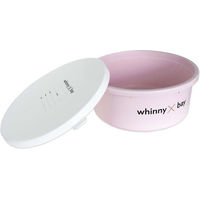 Produktbild von whinny X bay Müslischale XL mit Deckel für Pferdefutter und Leckerli Rosa 8 Liter