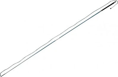 Produktbild von Whip And Go Abnehmbare Longierpeitsche mit Tourillon Schwarz Türkis 200 cm