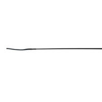 Produktbild von Whip And Go Carbone Dressurpeitsche aus Leder Schwarz 120 cm