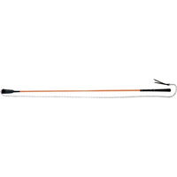 Produktbild von Whip and Go Ethologischer Stick aus Leder in Orange 100 cm