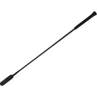 Produktbild von Whip And Go Jockey-Reitgerte aus Leder Schwarz 74 cm