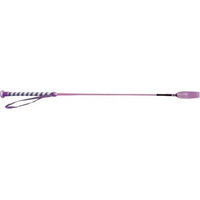 Produktbild von Whip & Go Diamond Peitsche aus Nylon 65 cm Rosa Lila