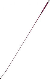 Produktbild von Whip & Go Dressurgerte Points aus Glasfaser in Silber und Rot 110 cm