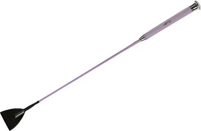 Produktbild von Whip & Go Jump Gel Reitpeitsche aus Glasfaser in Lila 65 cm