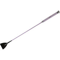 Produktbild von Whip & Go Jump Gel Reitpeitsche aus Glasfaser in Lila 65 cm