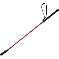 Produktbild von Whip & Go Peitsche aus geflochtenem Nylon für den Longierbedarf in Schwarz oder Rot