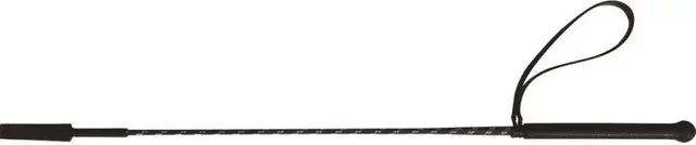 Whip & Go Peitsche aus glasfaserbeschichtetem Nylon in Schwarz – Bild 1 von 2