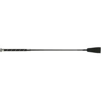 Produktbild von Whip & Go Peitsche aus Leder mit Strassbesatz in Schwarz