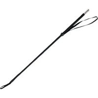 Produktbild von Whip & Go Reitgerte aus geflochtenem Nylon in Schwarz