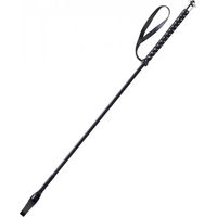 Produktbild von Whip & Go Reitgerte aus Nylon gepunktet 65 cm Schwarz oder Silber