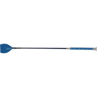 Produktbild von Whip & Go Reitkrawatte Strassy Blau aus Nylon