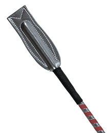 Produktbild von Whip & Go Show Whip aus Polyester in Rot/Grau 63 cm