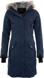 Produktbild von Whis Coach Wasserdichter Winterparka für Damen in Blau XL
