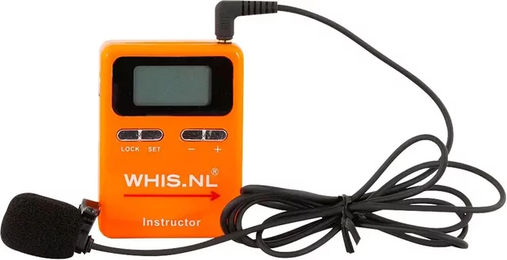 Produktbild von Whis Instructor Sender mit Mikrofon in Orange aus Kunststoff