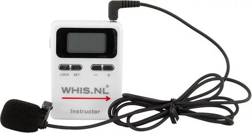 Whis Instructor Sender mit Mikrofon in Weiß – Bild 1 von 1