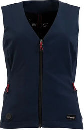 Produktbild von Whis Softshell-Weste für Reiter Unisex Blau Größe L wasserabweisend