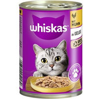 Produktbild von Whiskas Adult Katzenfutter Huhn Stückchen in Gelee 12x400g - 12 x 400 g