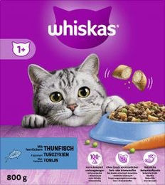 Whiskas Adult Katzentrockenfutter mit Thunfisch 800 g - 800 g – Bild 1 von 4