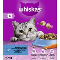 Produktbild von Whiskas Adult Katzentrockenfutter mit Thunfisch 800 g - 800 g