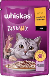 Produktbild von Whiskas Adult Nassfutter für Katzen mit Lamm und Pute in Sauce 85g - 85 g