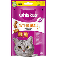 Produktbild von Whiskas Anti-Haarball Leckerli Huhn 3x50 g für Katzen