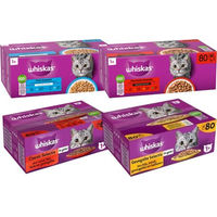Produktbild von Whiskas Classic Katzenfutter Adult Stückchen in Gelee 60 x 85 g