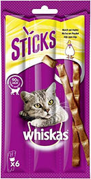 Whiskas Crunchy Sticks Huhn Katzen-Snacks 504 g - 14 x 36 g – Bild 1 von 13