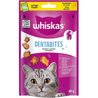Produktbild von Whiskas Dentabites Zahnpflege Snack Huhn 3x40 g für Katzen