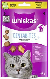 Whiskas Dentabites Zahnpflege Snacks Huhn 6x40 g - 6 x 40 g – Bild 1 von 3