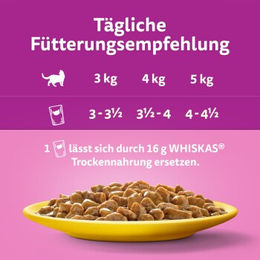 Whiskas Geflügel Auswahl Stückchen in Sauce Katzenfutter Adult 24 x 85 g Multipack - 24 x 85 g – Bild 1 von 5
