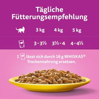 Produktbild von Whiskas Geflügel Auswahl Stückchen in Sauce Katzenfutter Adult 24 x 85 g Multipack - 24 x 85 g