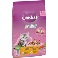Produktbild von Whiskas Junior Katzenfutter Huhn für Kitten 7 kg - 7 kg