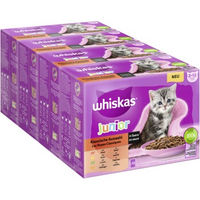 Produktbild von Whiskas Junior Katzenfutter Kitten Stückchen in Sauce 12 x 85 g Multipack - 12 x 85 g